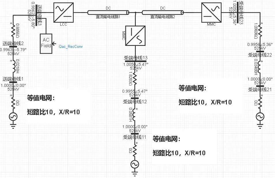 混合多端直流输电系统
